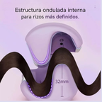 Cepillo para rizar el cabello - Rizador eléctrico de ondas profundas
